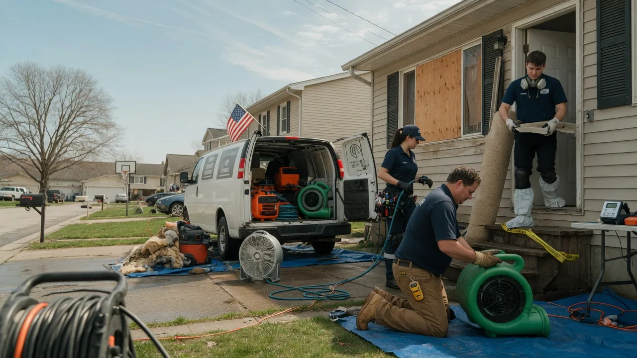 Water Damage Restoration in Griffithsville, WV near me